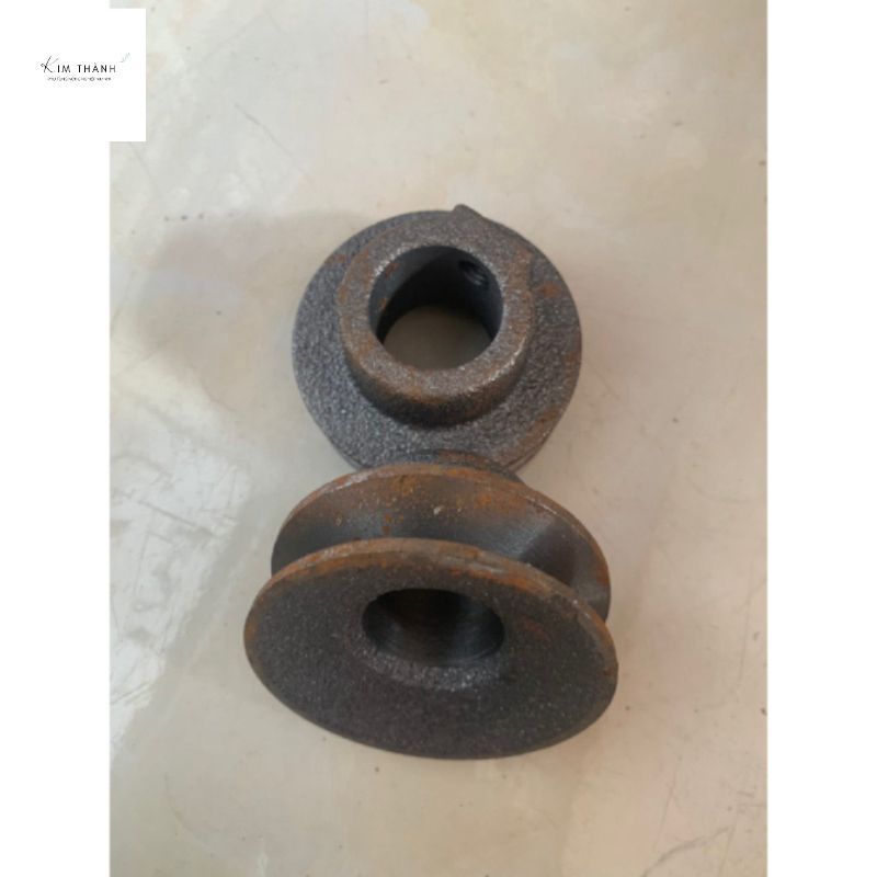 Buly puly 1 rãnh dây A cos 24mm cho các dòng mô tơ hàng  đẹp