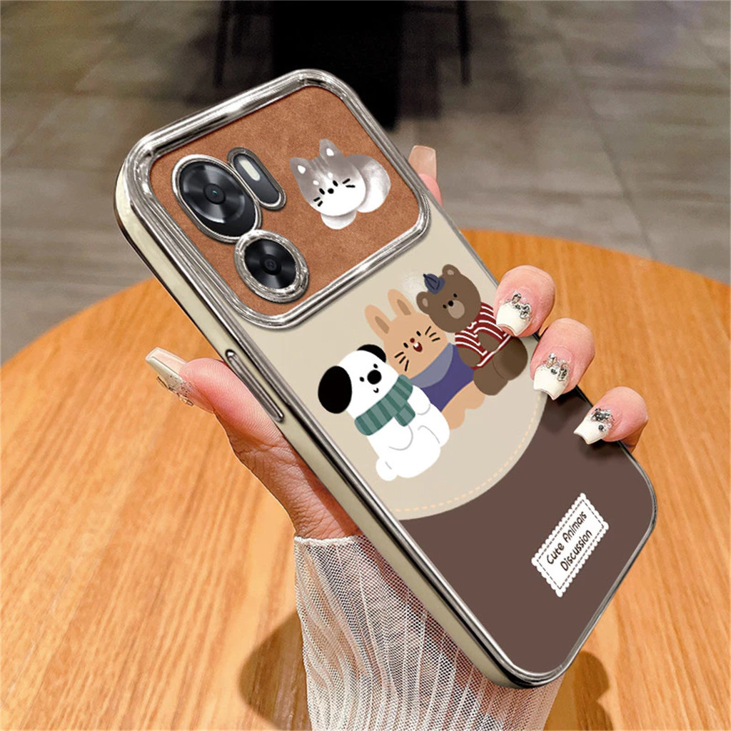 Ốp Điện Thoại Cho OPPO A15 A5S A58 A18 A16 A54 A60 A3X A17 A3S A57 A5 A9 A77S A57 A5 A9 A31 2020 A77