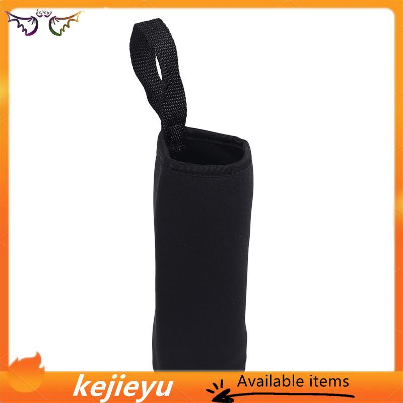 Cốc cách nhiệt Neoprene Cốc giữ nắp chai nước 360ml - 550ml (550Ml đen)