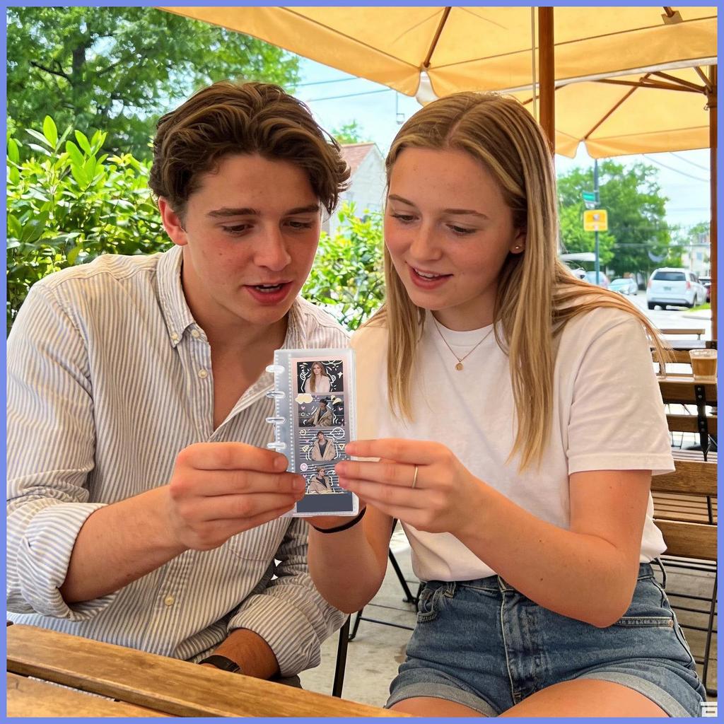 Photobooth Album Sách Trong Suốt Sưu Tập Bảo Vệ Sổ Lưu Niệm Album Ảnh Sách Nhớ Cho Tổ Chức Kỷ Niệm s