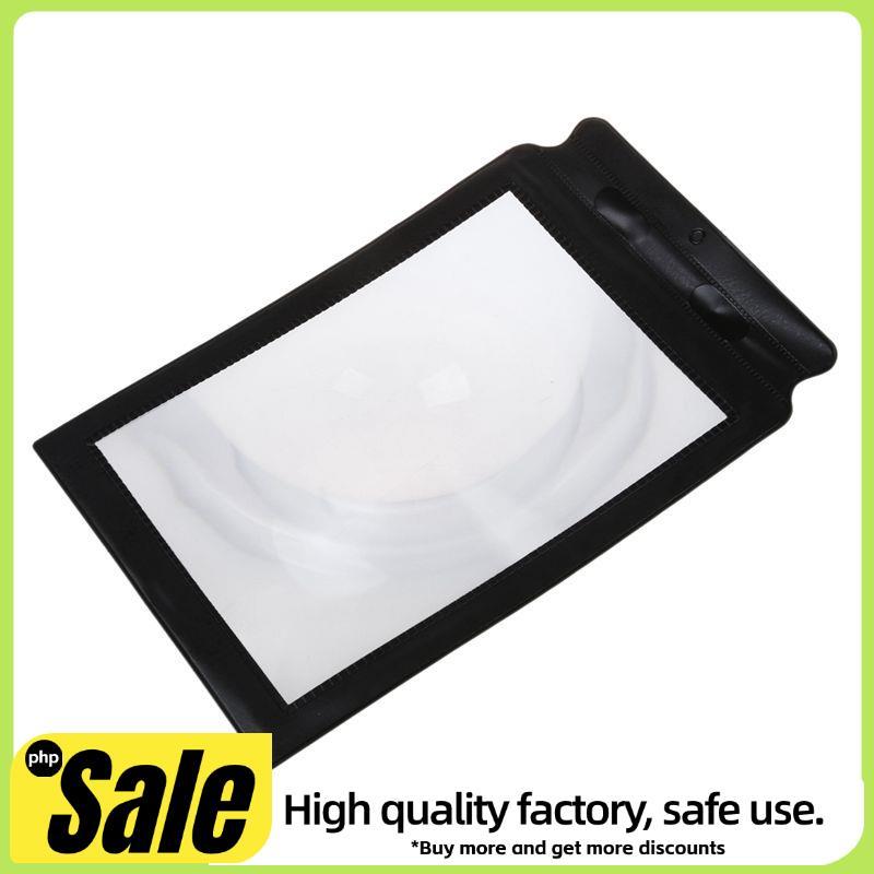 A4 Full Page 3x Tấm Kính Phóng Đại Lớn Sách Hỗ Trợ Đọc Sách