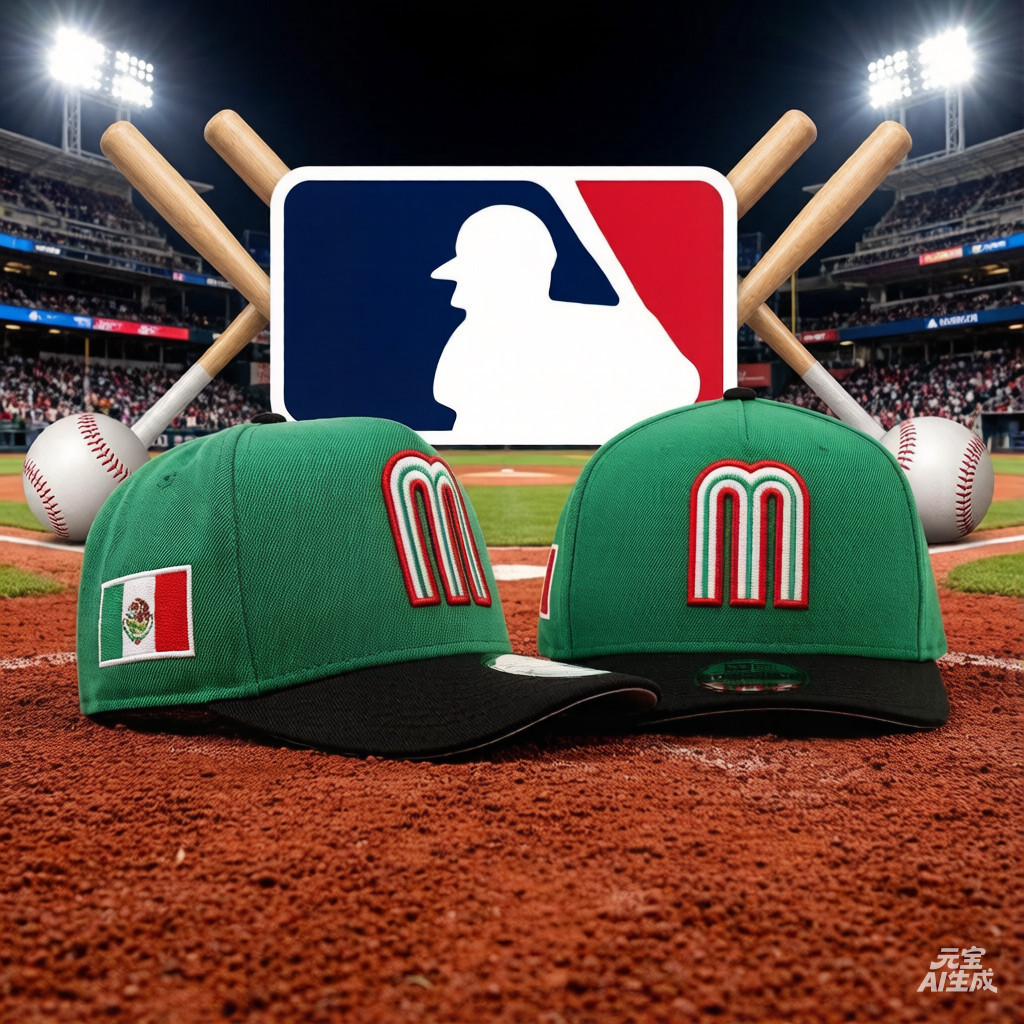 Nón Snapback 9Fifty Mexico Flag, Màu Xanh Kelly và Đen, Phù hợp Cho Sự Kiện Bóng Chày Ngoài Trời