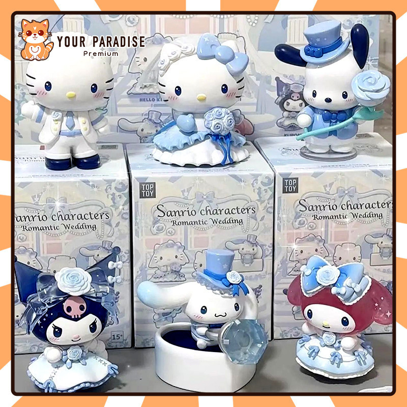 Giấc Mơ Dễ Thương Đám Cưới series Kurumi fine blind box set Hình Đồ Chơi cinnamoroll Trang Trí Phòng