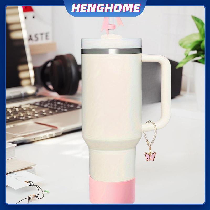 HENGHOME Stanley Cup Phụ Kiện Bộ, Nơ Ống Hút Bao Toppers Dễ Thương Cho Stanley Cup 30 / 40oz Tumble,