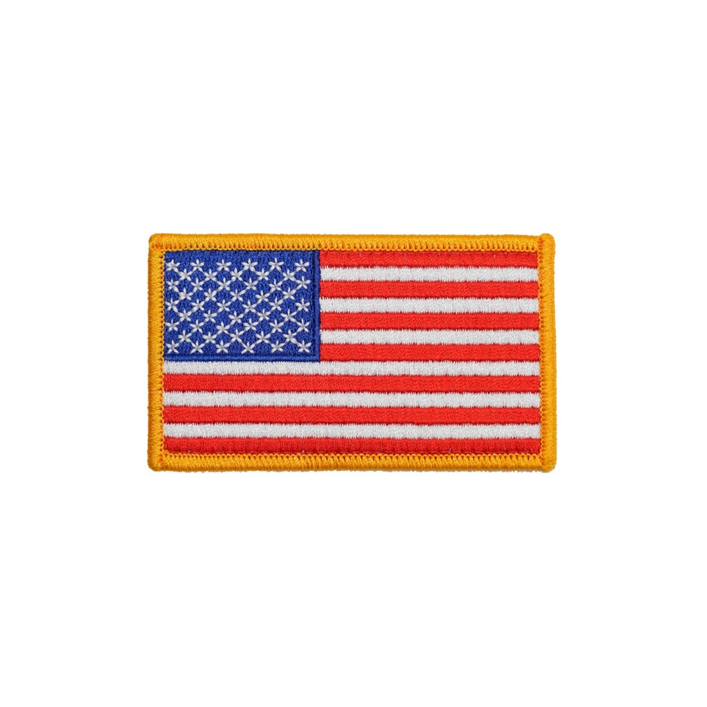 Spot Goods#American Colorful Exquisite Embroidered Velcro Patch Badge Military Enthusiast Tactical M