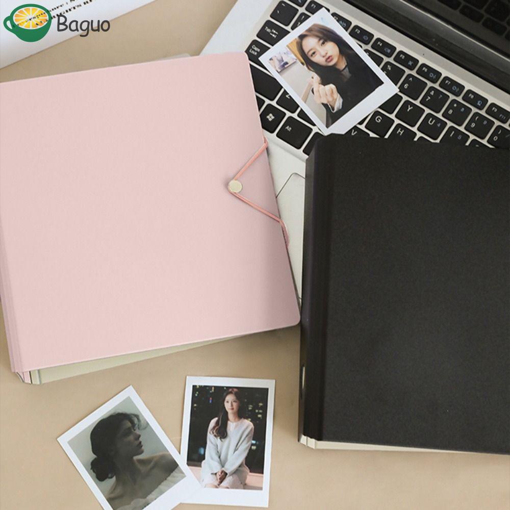 BAGUO Photocard Collecting, A5 Four-box Grid Idol Photo Album, Photocards Holder Binder Kawaii với t