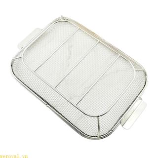 WER Kích Thước Lớn Nồi Chiên Không Khí Giỏ Cho Lò Nướng Thép Không Gỉ Nồi Chiên Không Khí Khay Cho Lò Nướng Chống Dính Phụ Kiện Nồi Chiên Không Khí