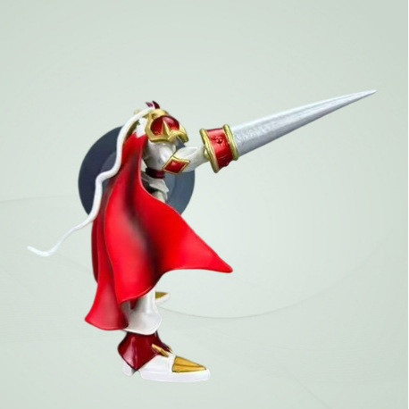 Trắng Dukemon Digimon GK Tượng Anime Chất Lượng Cao Nhân Vật Hành Động Mô Hình Sưu Tập Đồ Chơi