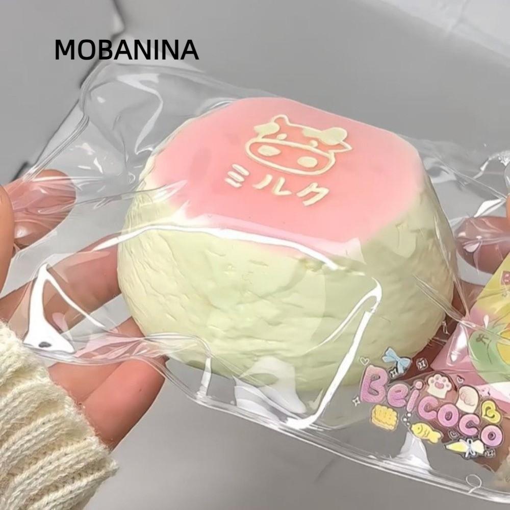 MOBANINA Squishy Cake Donut, Squishes Làm dịu Đồ chơi Fidget Giảm căng thẳng Squishy tăng chậm, Squi