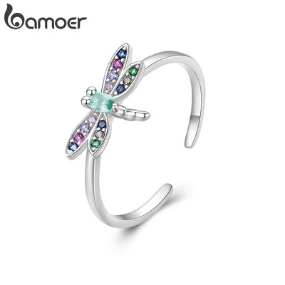 Bamoer Nhẫn Chuồn Chuồn Điều Chỉnh Size, Quà Tặng Cho Nữ