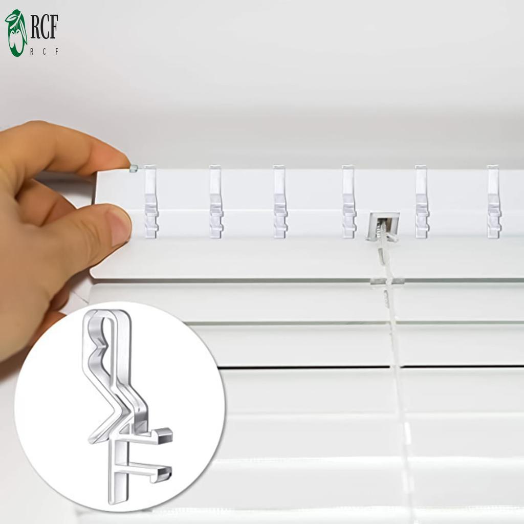 Tấm trang trí Louver 1,87 Inch Nhựa bền không cần lắp đặt dụng cụ cho rèm cửa