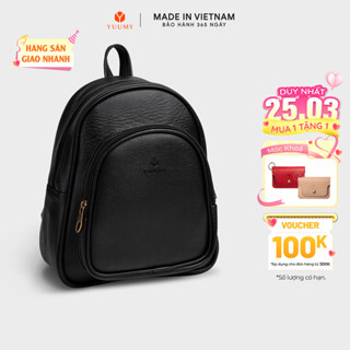 Balo Yuumy (Thời trang nữ cỡ trung - Balo da YBA4) Bagsmart