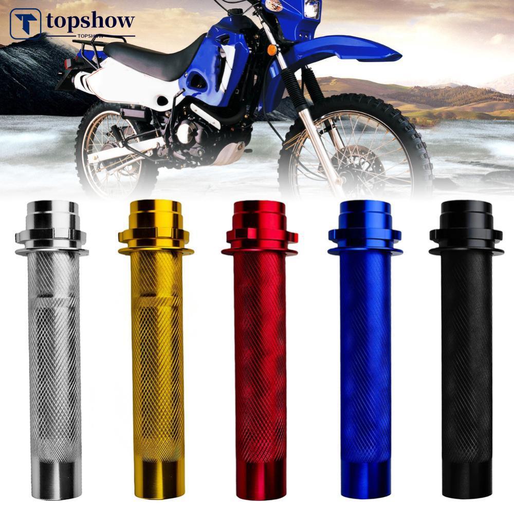 TOPSHOW CNC Nhôm Xe Máy Tay Cầm Ống Tiết Lưu Xoắn Tay Cầm Tăng Tốc Cho Surron Light Bee X S L1E Segw