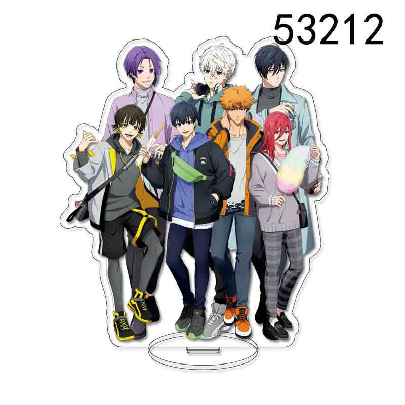 Standee Anime Blue Lock Bahan Akrilik Nagi Isagi Bening Transparan Koleksi Figur Pajangan Anime High