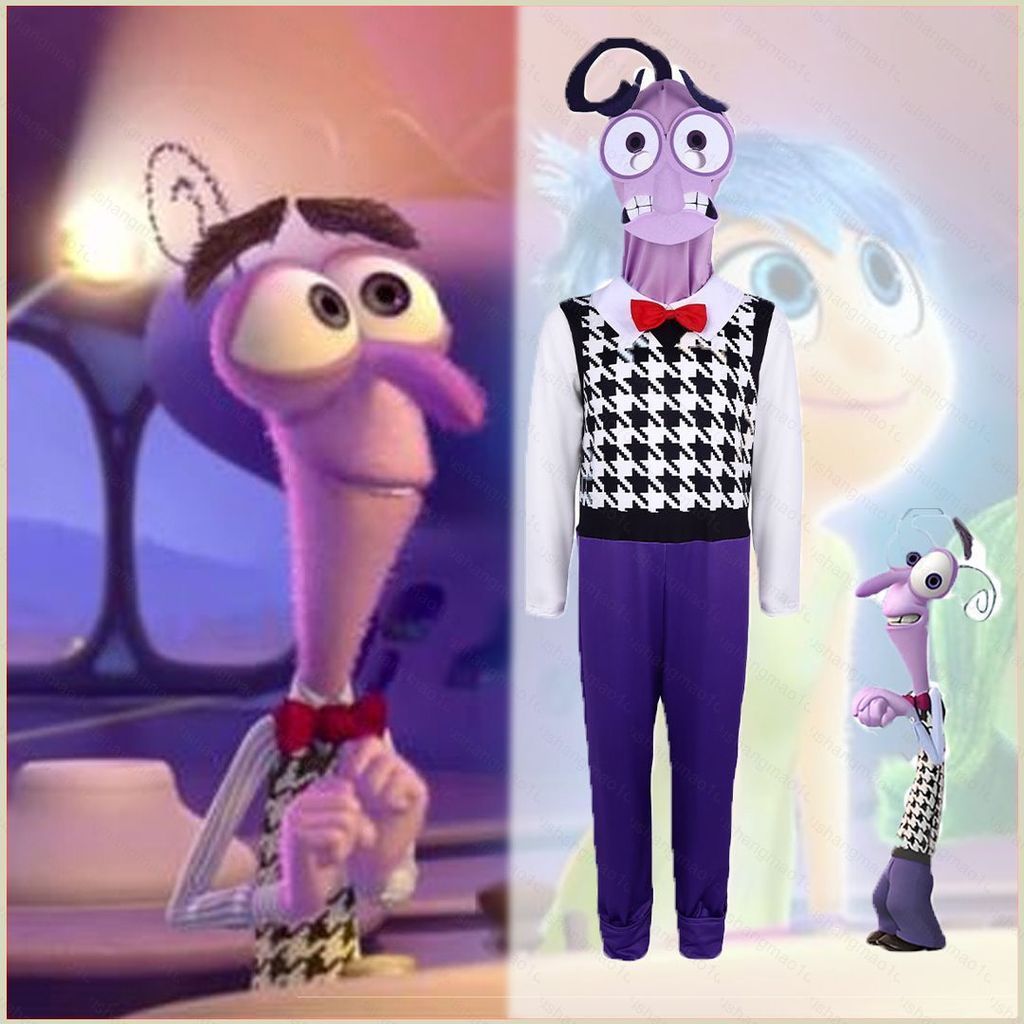 XS1 Inside Out 2 Joy Disgust Anger Fear Sadness váy áo khoác cosplay vải Halloween trang phục dự tiệ