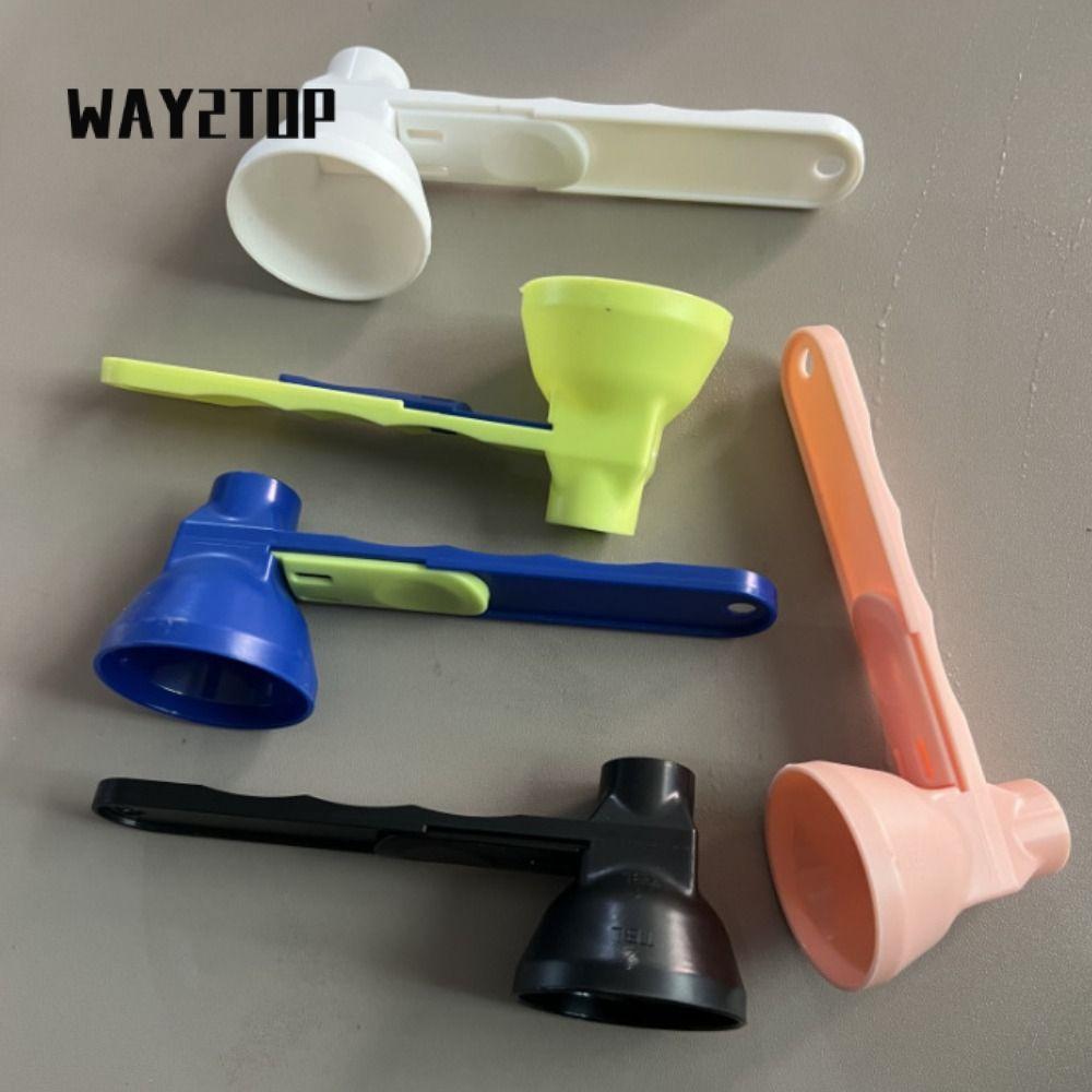 Phễu Muỗng Cà Phê WAY2TOP, Phễu Muỗng Trượt Nhựa Nhấp Nhộn, Thìa Phễu Có Thể Tái Sử Dụng 2 Trong 1 T