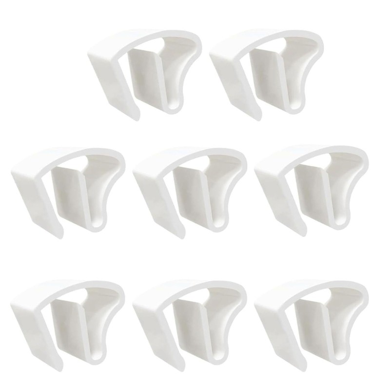 EDB * Rèm Holdbacks Pinch Pleat Móc Mạnh Rèm Giữ Cố Định Móc Phụ Kiện Rèm Cài Đặt Nhanh Giải Pháp