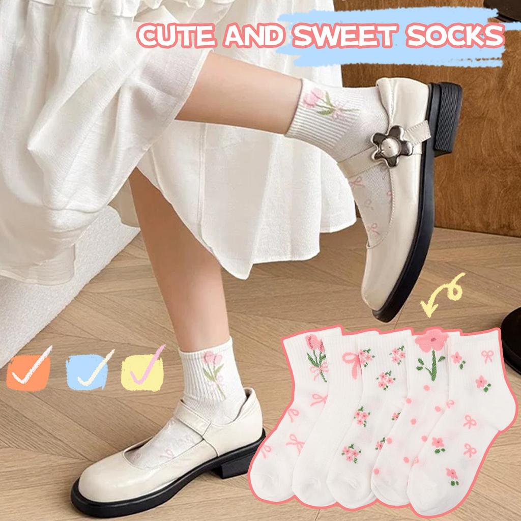 [Giao hàng 24H] Tất Thể Thao Phong Cách Hàn Quốc - Giảm Ma Sat, Ngừa Vỉ - 10 Đôi