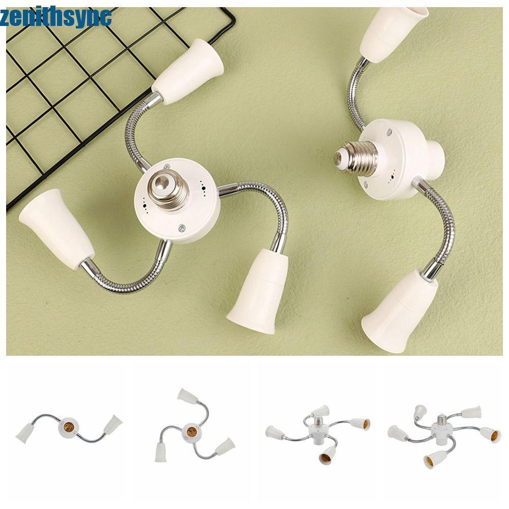 Bộ chia ổ cắm đèn ZENITHSYNC E27, Bộ chuyển đổi bóng đèn E27 sang E27 E27 Bộ chuyển đổi giá đỡ đèn, 