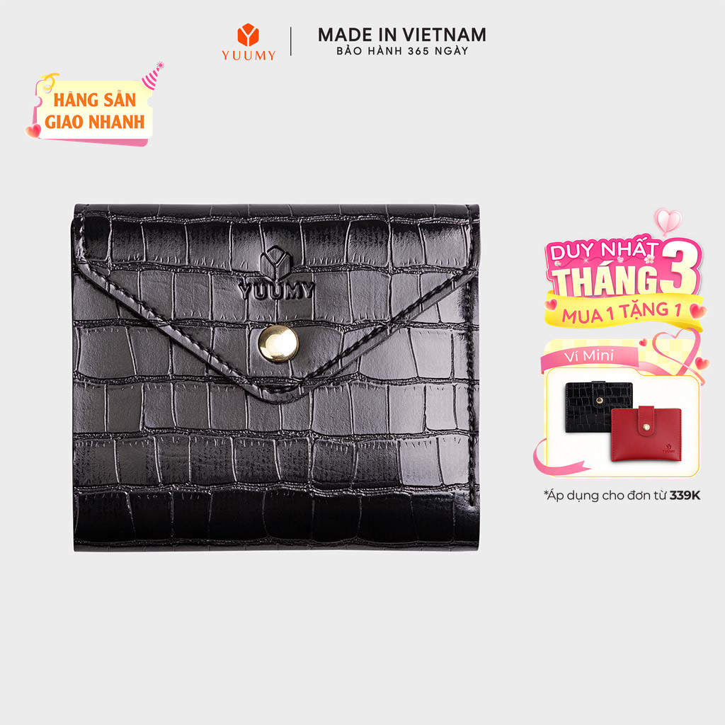 Ví Yuumy ( Thời trang nữ dáng cầm tay nhỏ gọn - Ví da Verein YV77) Bagsmart