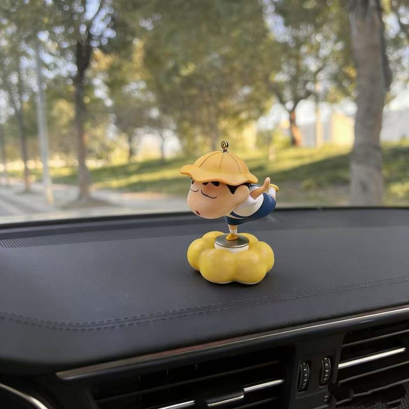 Phong Cách Mới Xoay Crayon Shin-Chan Hợp Thời Trang Chơi Hình Xe Đồ Trang Trí Người Ảnh Hưởng Giải N