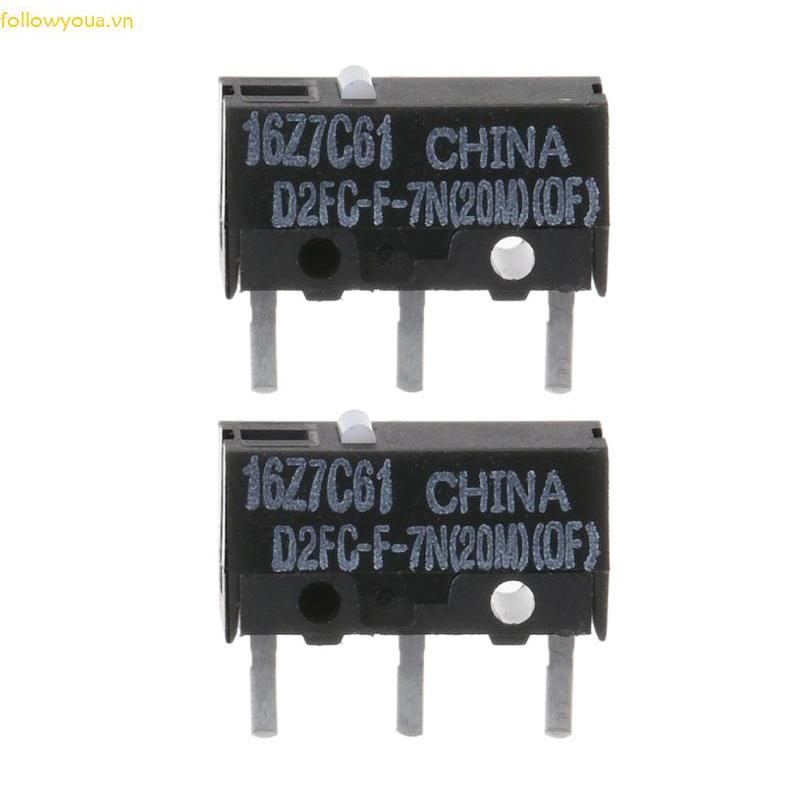 Fol Mouse Micro Switch D2FC-F-7N 20M OF Nút Chuột Chấm Trắng