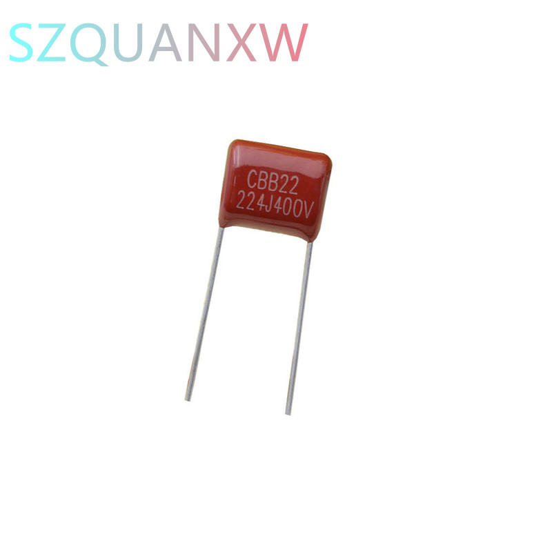 20 CÁI 400V224J 400V 0.22UF 220NF 400V 224J 224 CBB P10 Tụ điện phim Polypropylen