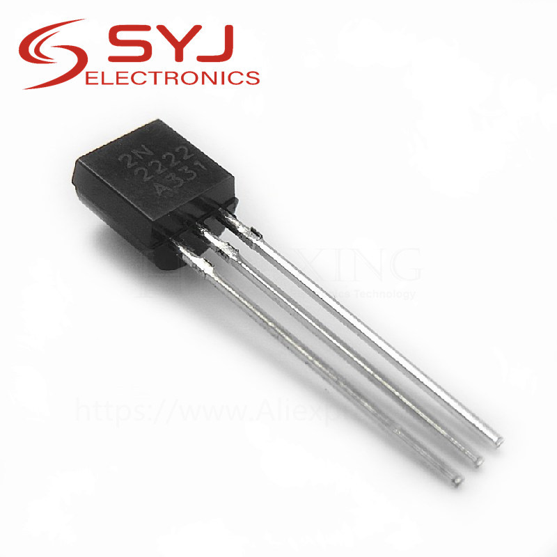 100 cái / lốc 2N2222A 2N2222 TO-92 Còn hàng