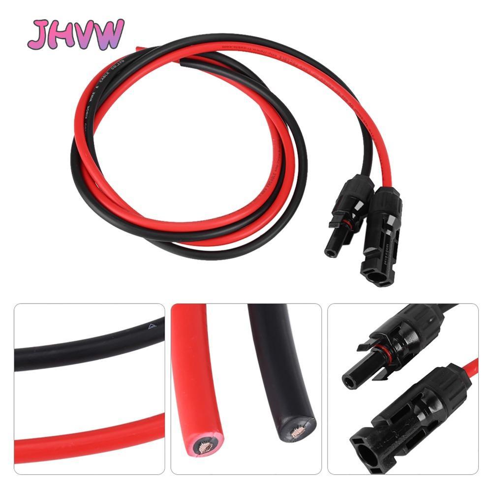 Cáp PV JHVW, 2.5mm2 cho cáp kết nối MC4, Chiều dài 1m chống chịu thời tiết chuyên dụng bền bỉ cho kế