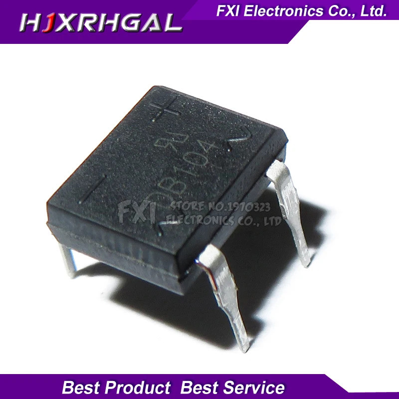 10 Chiếc DB104 B104 DB104S Cầu Chỉnh Lưu 400V 1A DIP4 Mới Ban Đầu