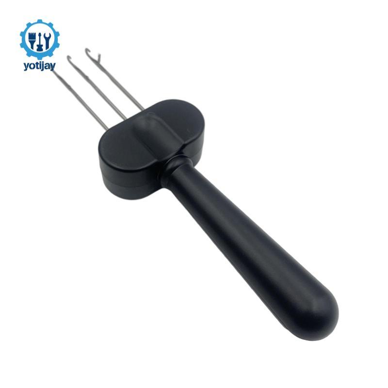 Cord Maker Craft Tool Bộ móc đan nhỏ gọn Phụ kiện móc và may vá cho người mới bắt đầu thủ công sợi D