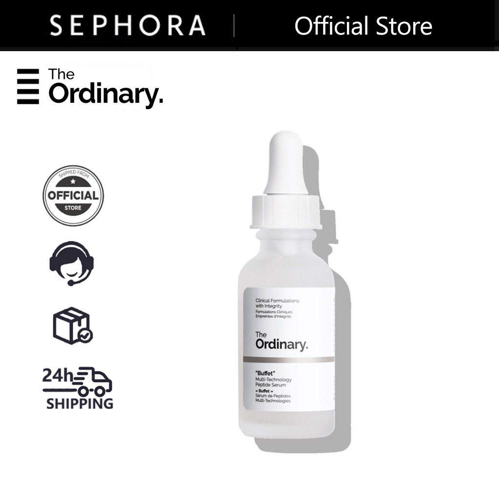 The Ordinary serum đa công nghệ peptide chống lão hóa "Buffet" Multi-Technology Peptide Serum 30ml