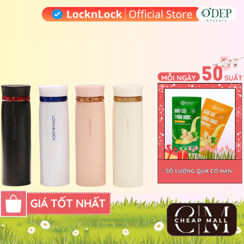 Bình giữ nhiệt LocknLock 450ml Feather Light LHC4131 - Hàng Chính Hãng   LOCKNLOCK - CHEAP CMO