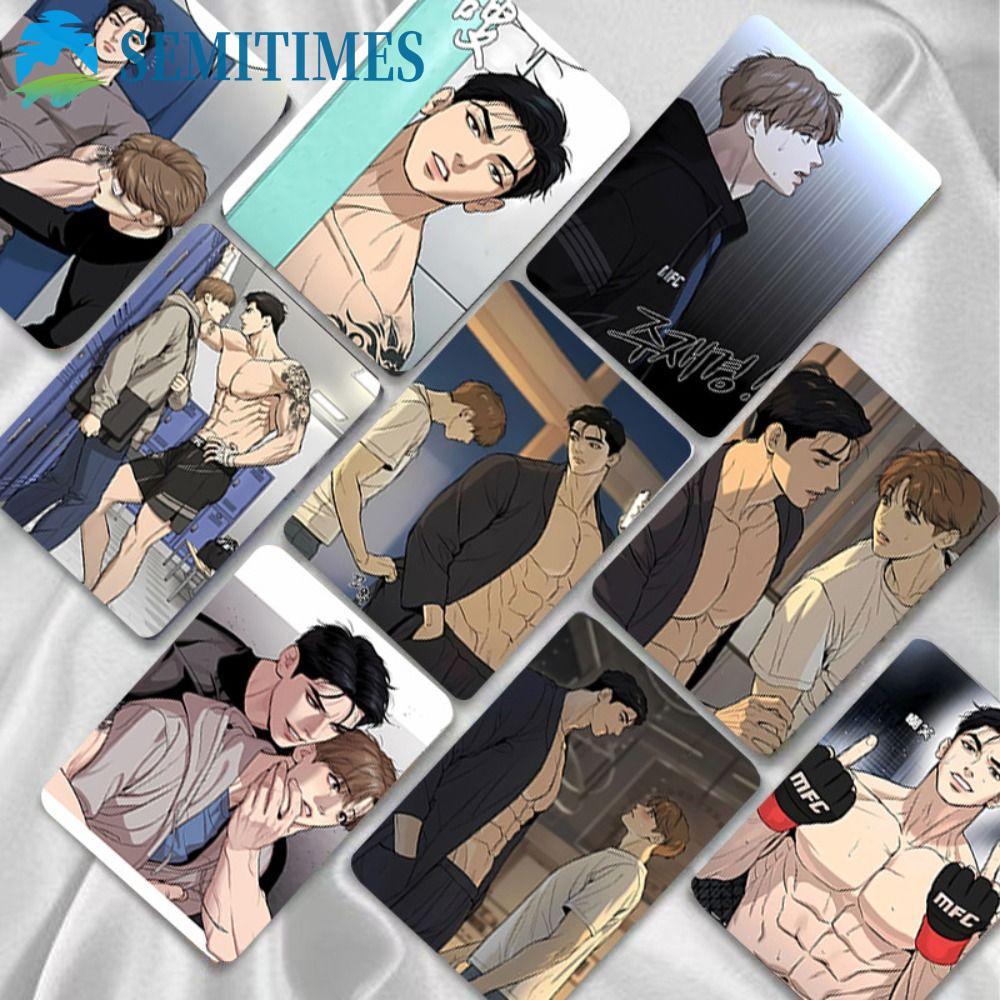 LUNAEDGE 55 Cái / bộ Bưu Thiếp BL Manwha Jinx Hàn Quốc, Giấy Manwha Jinx 3inches Jaekyung Joo Lomo C