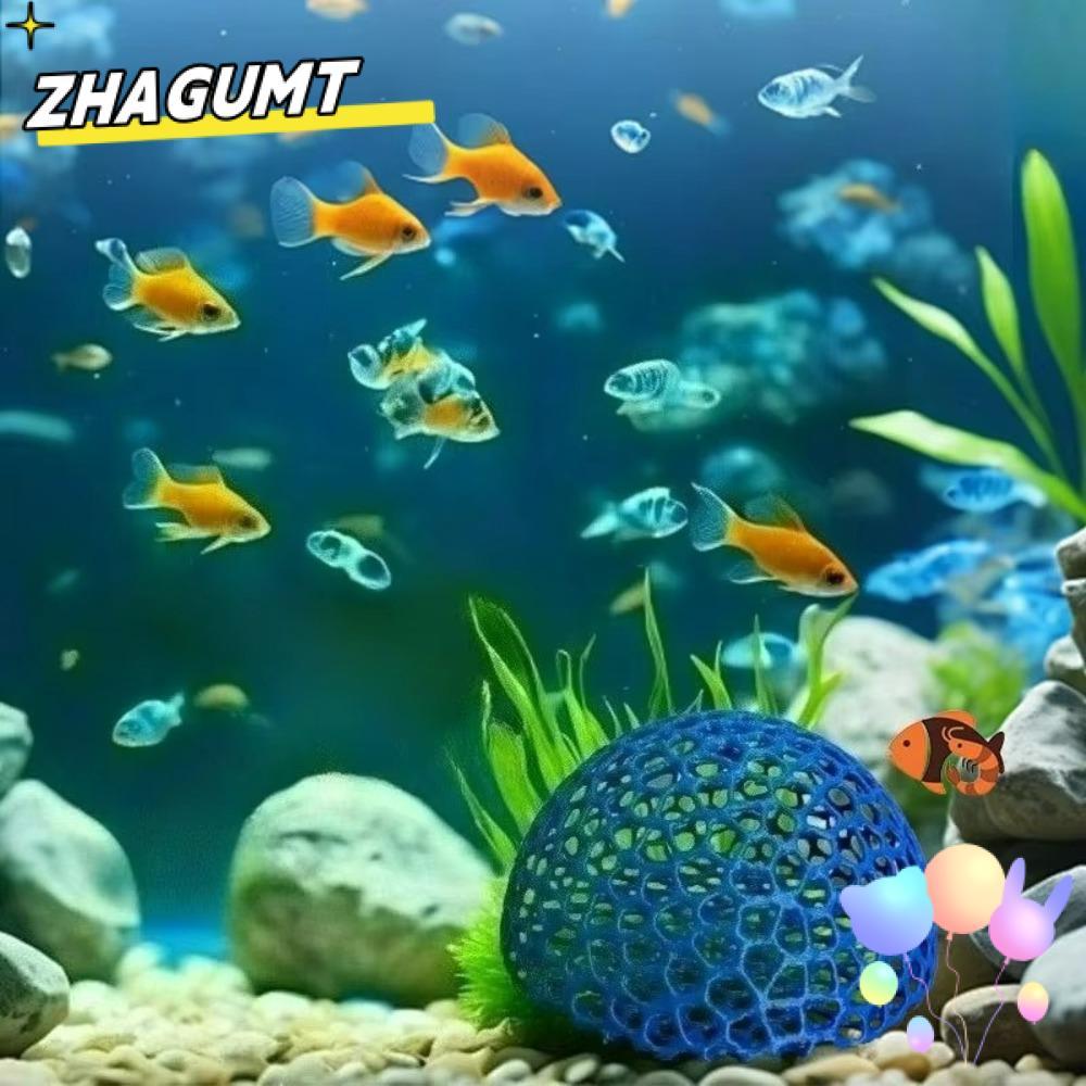 ZHAGUMT Trang trí bể cá, Nơi trú ẩn sinh sản Nơi trú ẩn trang trí Hang ẩn cá, Hang động thủy sinh đa