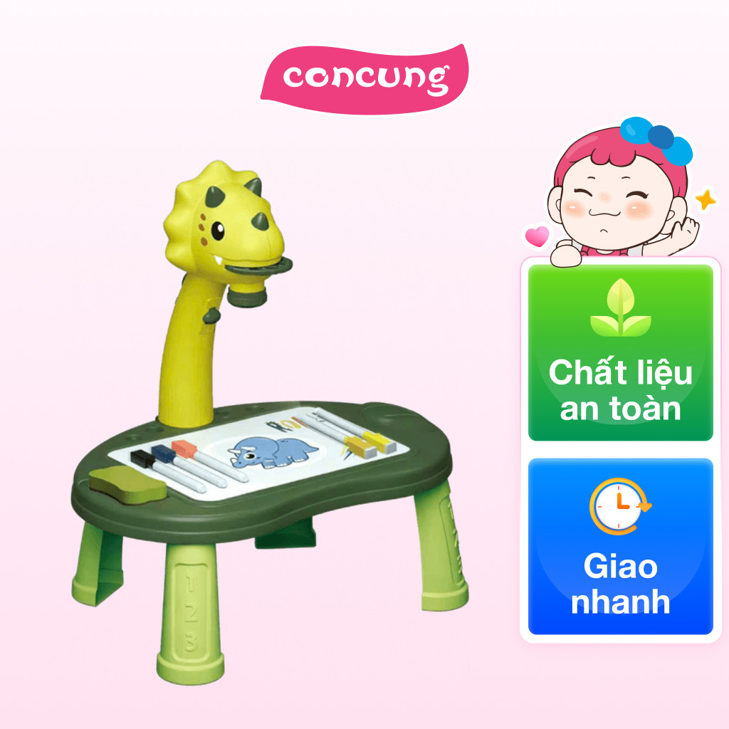 QT Nestle - Đồ Chơi Bảng Vẽ Kèm Đèn Chiếu Hoạt Hình