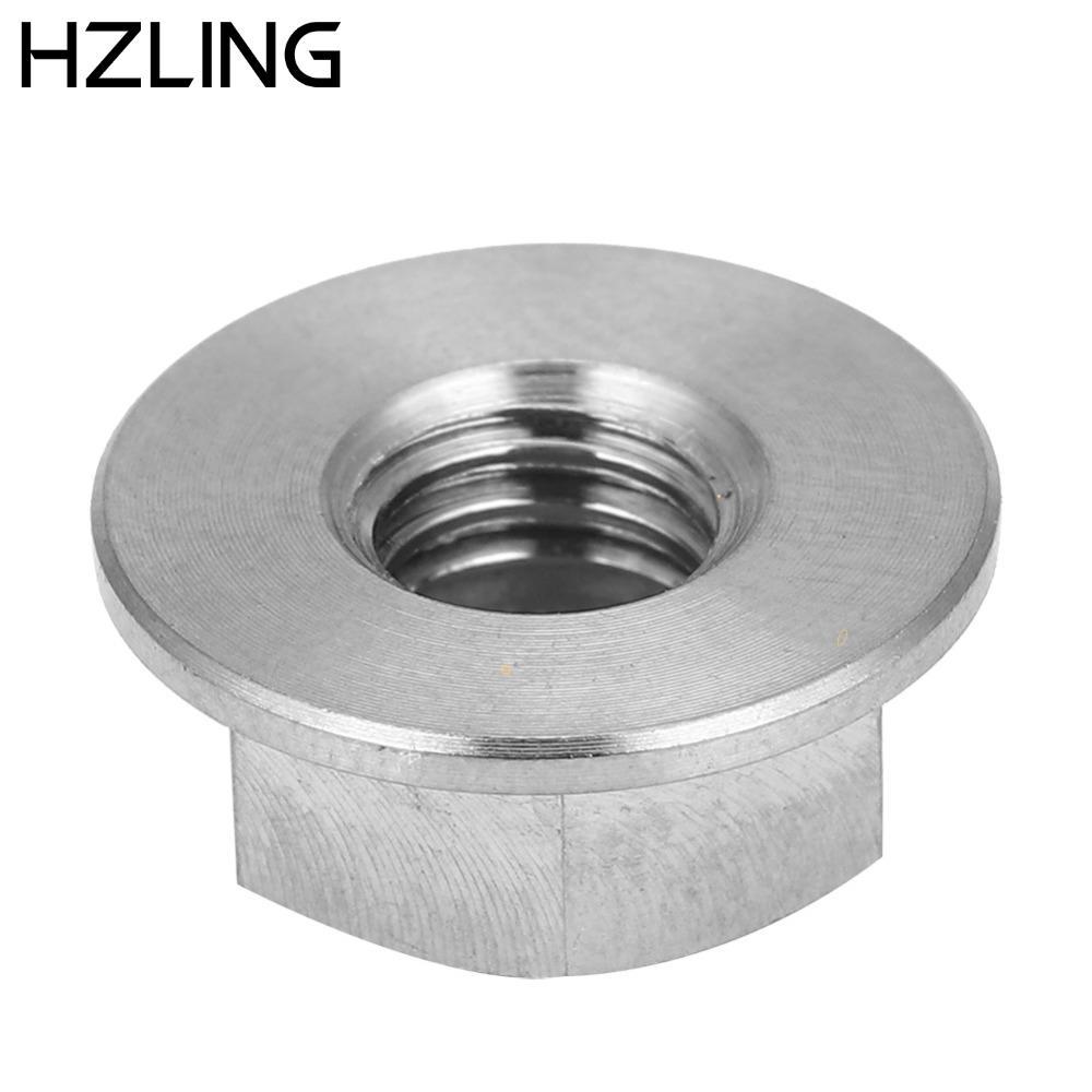 HZLING Đai Ốc Mặt Bích Lục Giác Cường Độ Cao Từ Hợp Kim Titan M5-M14 Cho Bảo Dưỡng Xe Đạp