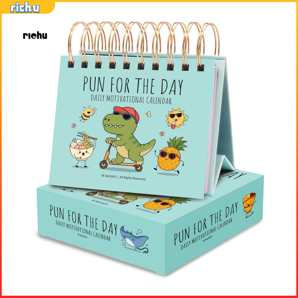 [richu] 365 Days of Puns and Laughter - Bắt đầu một ngày mới với nụ cười mỗi ngày Chứa hơn 300 trò c