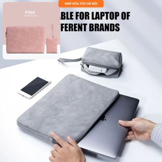 Túi chống sốc laptop macbook Taikesen kèm túi nhỏ gọn nhẹ, thời trang size 13/14/15 15.6inch TKS02
