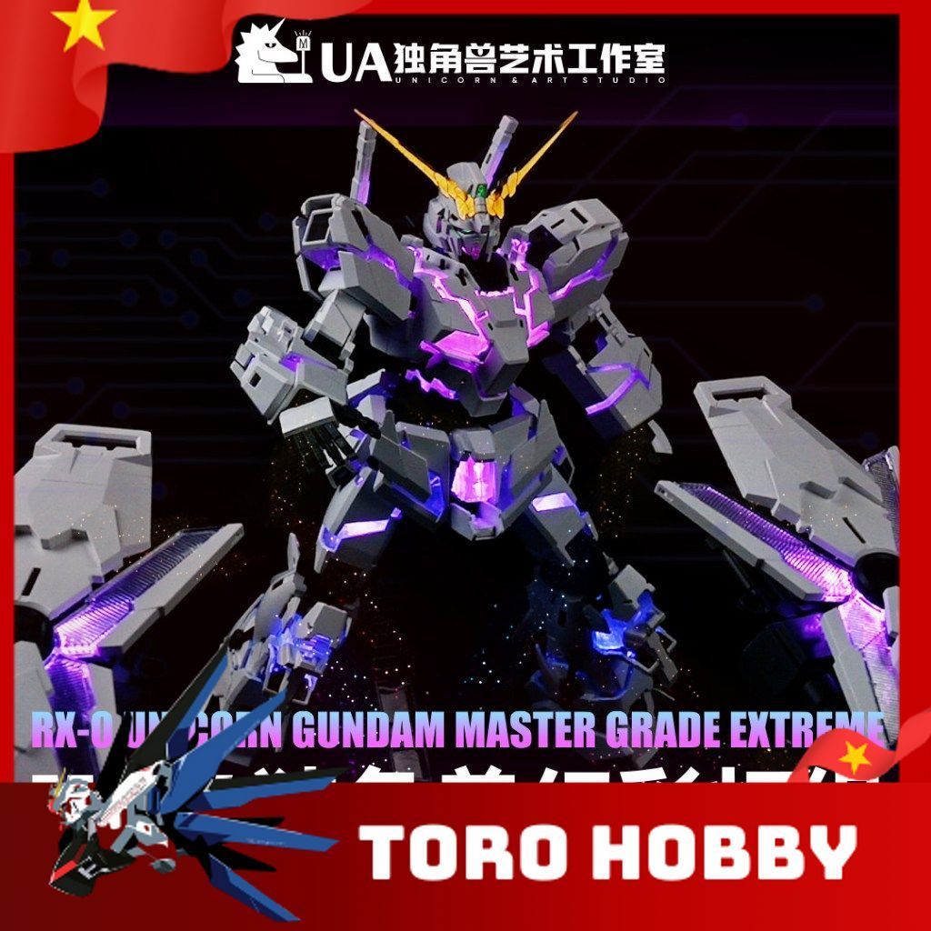 [Chỉ Đèn] LED Đa Sắc UA Siêu Sáng Dành Cho MGEX UNICORN (Body + 3 Khiên + Điều Khiển)