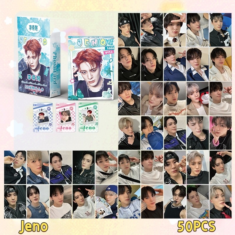 Bộ 50-55 NCT DREAM wish 127 Nation Laser Hologram Lomo Cards JAEMIN CHENLE WayV JISUNG Jeno HAECHAN 