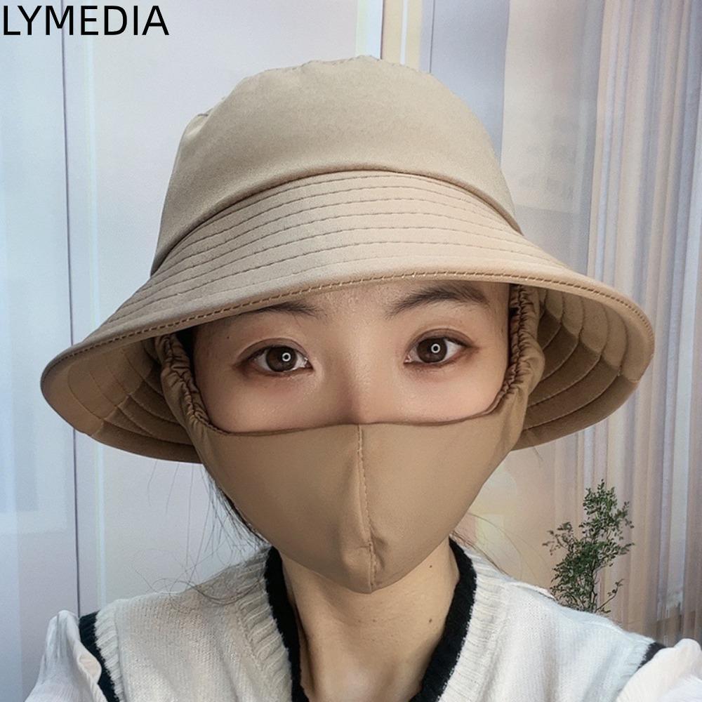 Mũ xô vành rộng LYMEDIA - Chống nắng, chống bụi, phù hợp mọi mùa