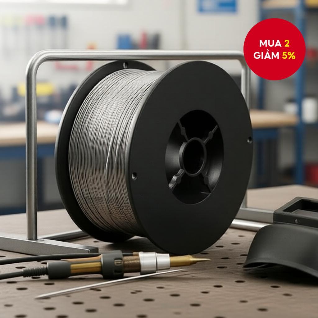 1kg E71T-GS Dây hàn MIG không dùng khí cho máy hàn thép không gỉ