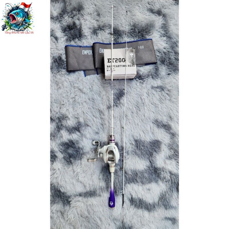Combo Cần Câu Lure UL Hoàng Đế & Máy Ngang ET200 - Lure cho trải nghiệm đánh bắt đỉnh cao