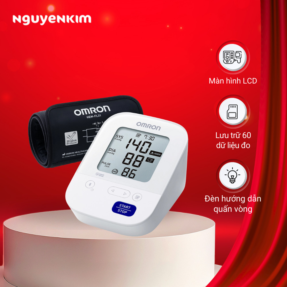 Máy đo huyết áp tự động Omron HEM-7156T