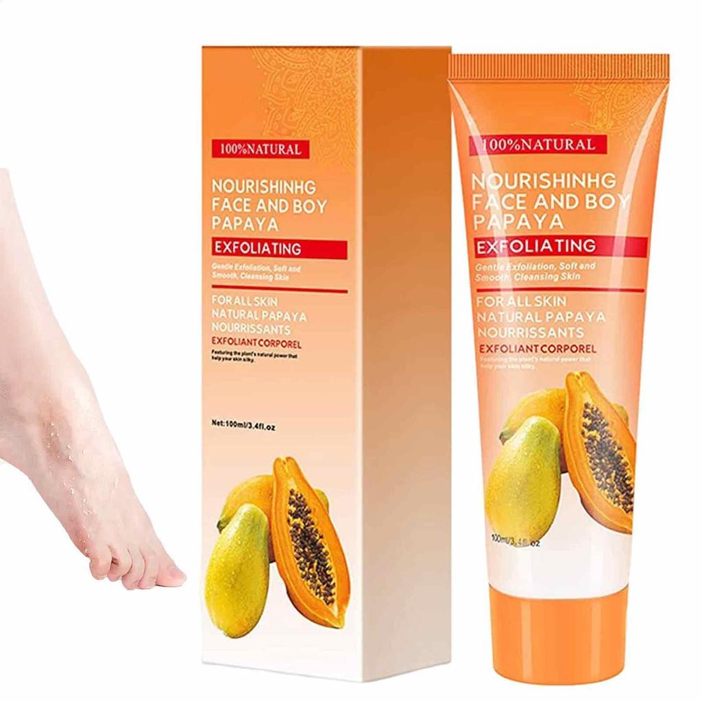 Facial Peels Care Papaya Extract Body Peeling Gel Skin Peeling Gel for Deep Cleaning Exfoliate White