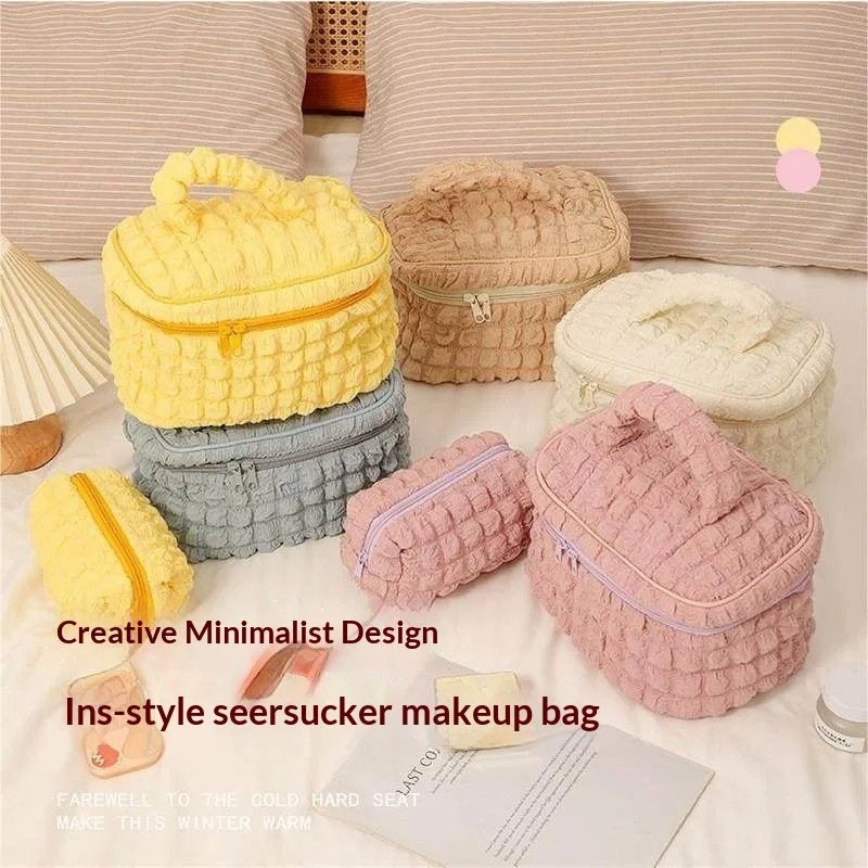Lady Cosmetic pouch Travel Necessaire Makeup bag Large Capacity Toiletry bag Multifunctional Shower 