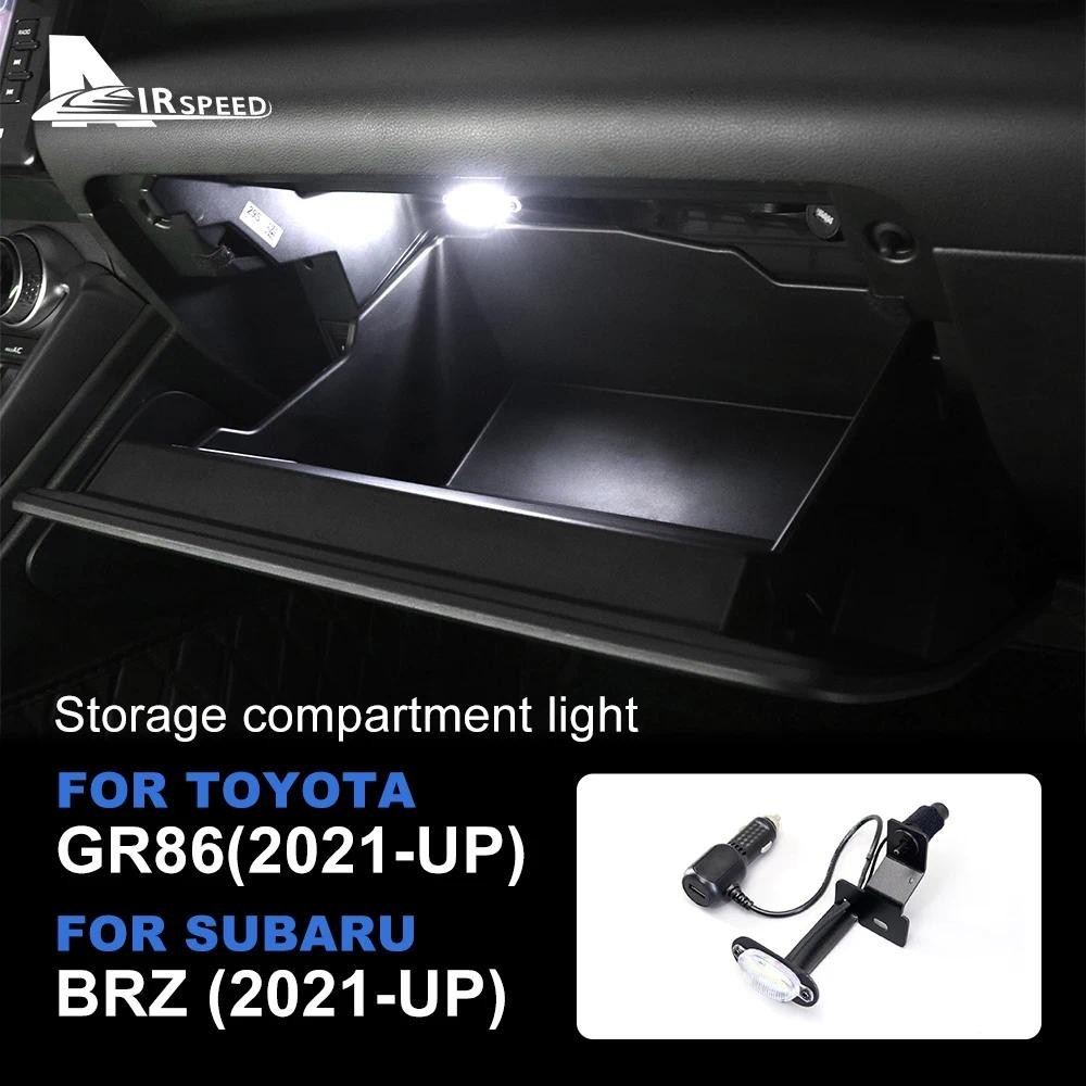 Đèn Cho Subaru BRZ Toyota GR86 2021 2022 2023 2024 2025 Hộp Găng Tay LED Ngăn Trắng Xanh Đèn Nội Thấ