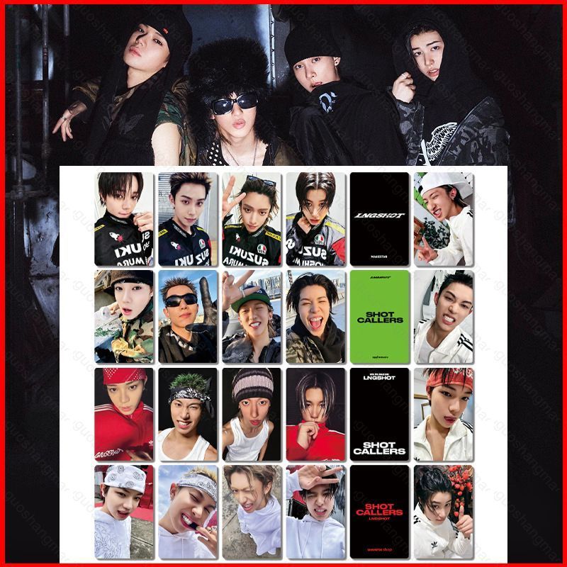 CH1 4 Cái / bộ LNGSHOT LOMO Card Ra mắt EP SHOT CALLERS Jay Park Bưu Thiếp Bộ Sưu Tập Ngôi Sao Ngoại