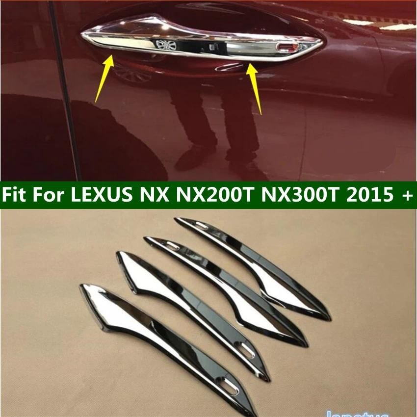 Bên Ngoài Cửa Kéo Tay Nắm Cửa Nắm Bắt Trang Trí Khung Bao Viền Phù Hợp Cho LEXUS NX NX200T NX300T 20